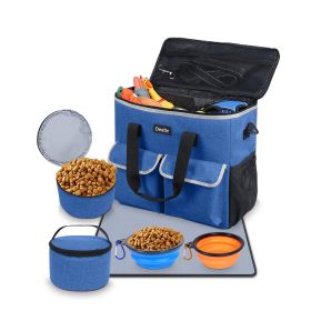 Dog Travel Bag, Pet Travel Bag (ALL Pet Travel Supplies) (Color: Blue)